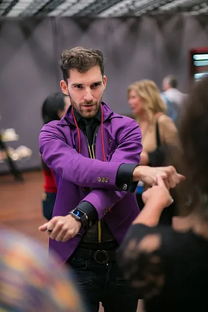 Martin Kellman – kouzelník při vystoupení