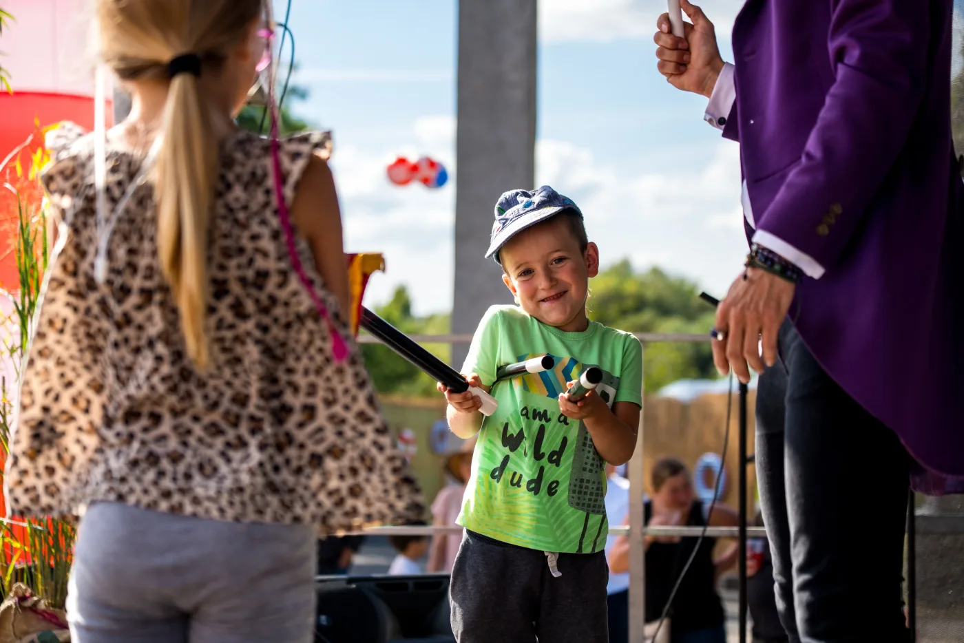 Děti jako součást kouzel