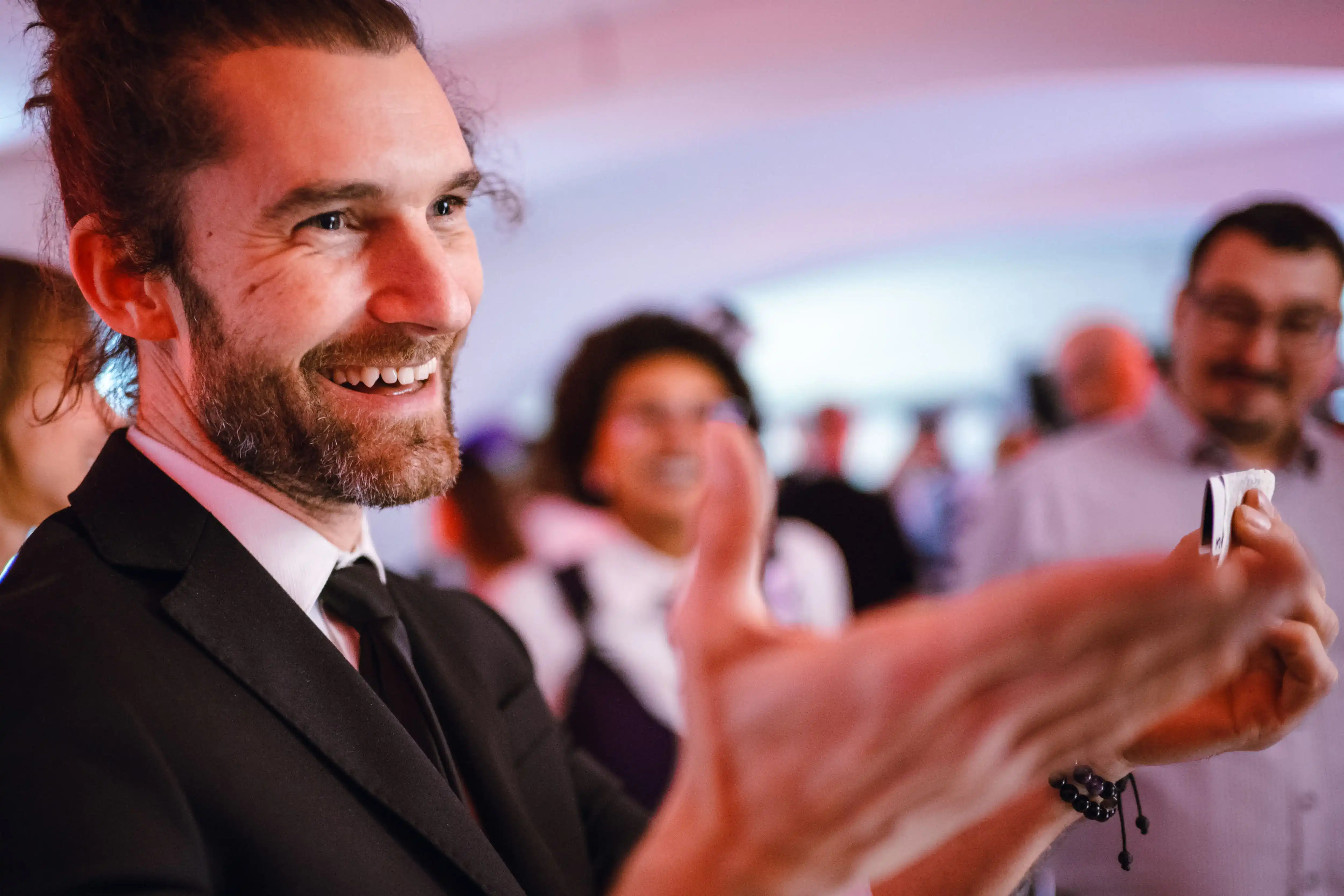 Martin Kellman – kouzelník při vystoupení