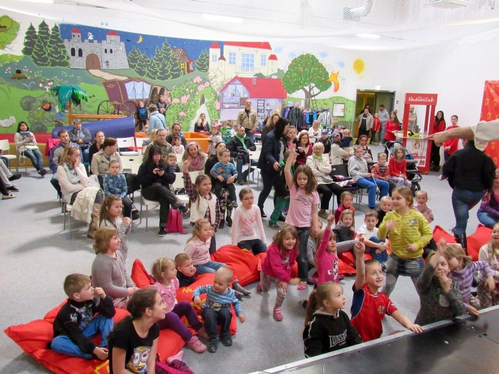 Nedělníček, kouzelník Brno, vystoupení pro děti