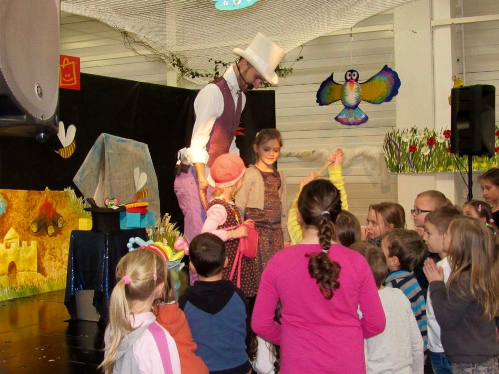 Nedělníček, kouzelník Brno, vystoupení pro děti