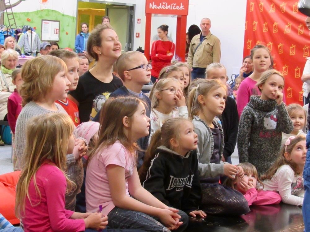 Nedělníček, kouzelník Brno, vystoupení pro děti