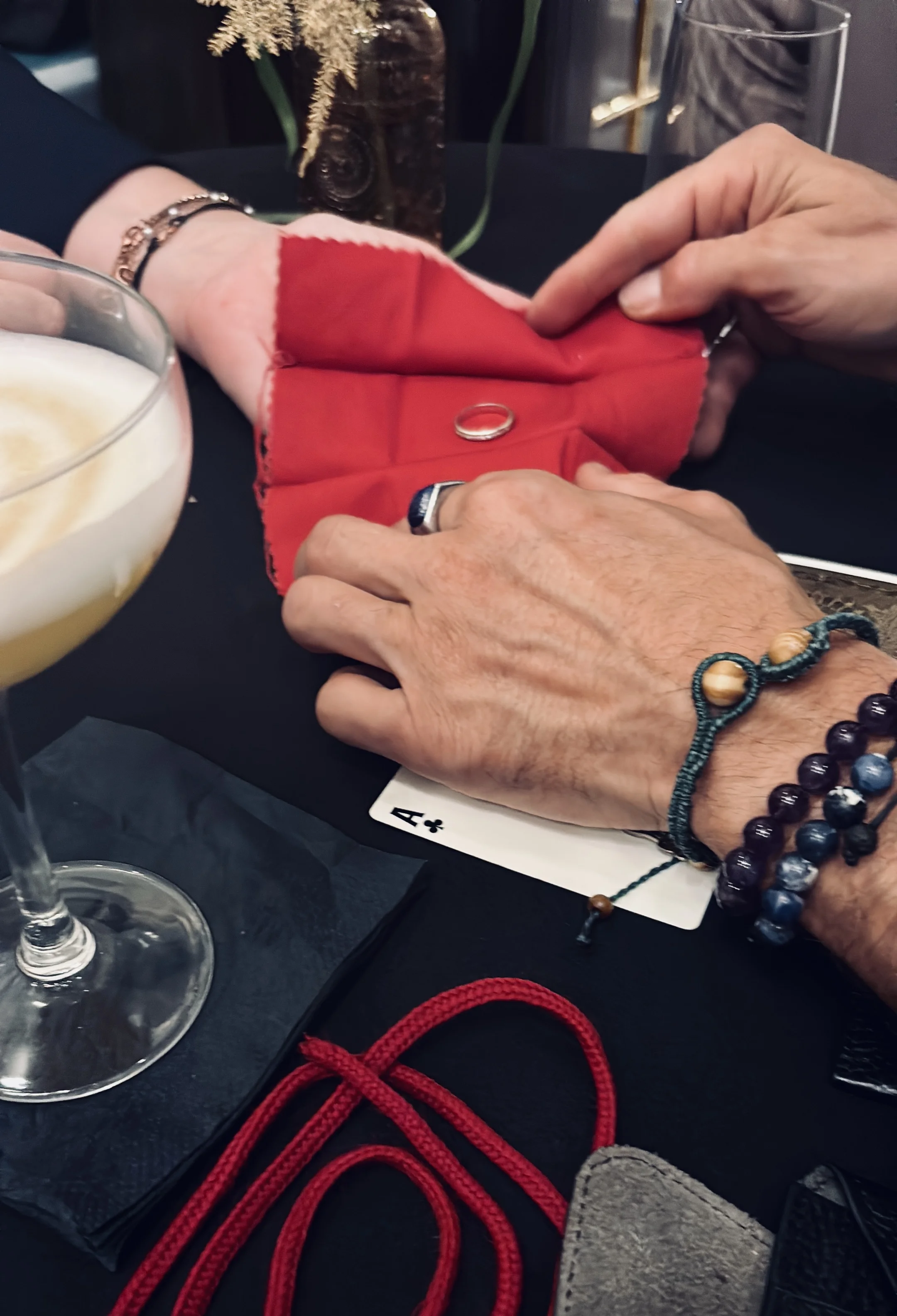 Mikromagie pro účastníky kongresu.