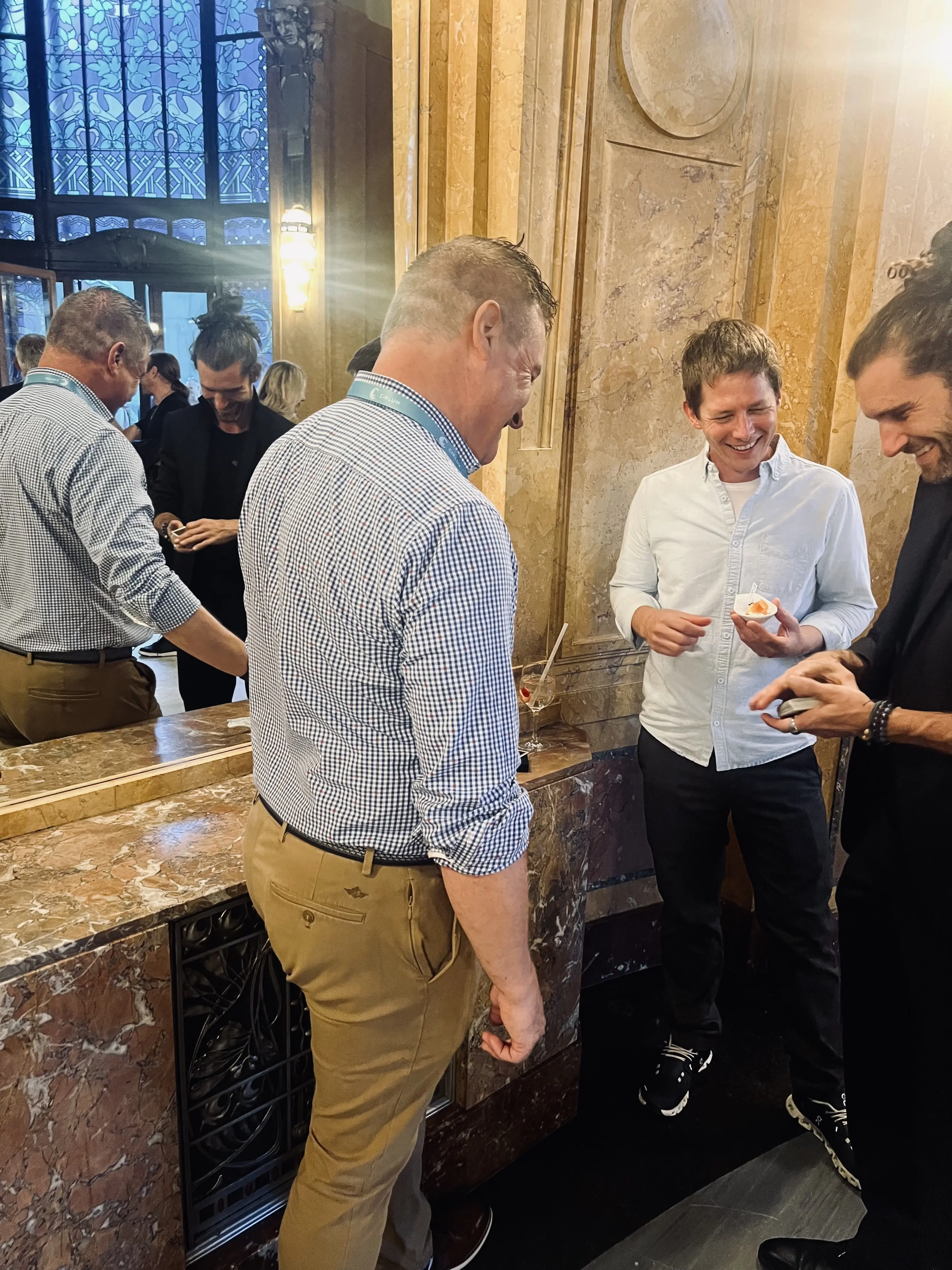 Mikromagie pro účastníky kongresu.