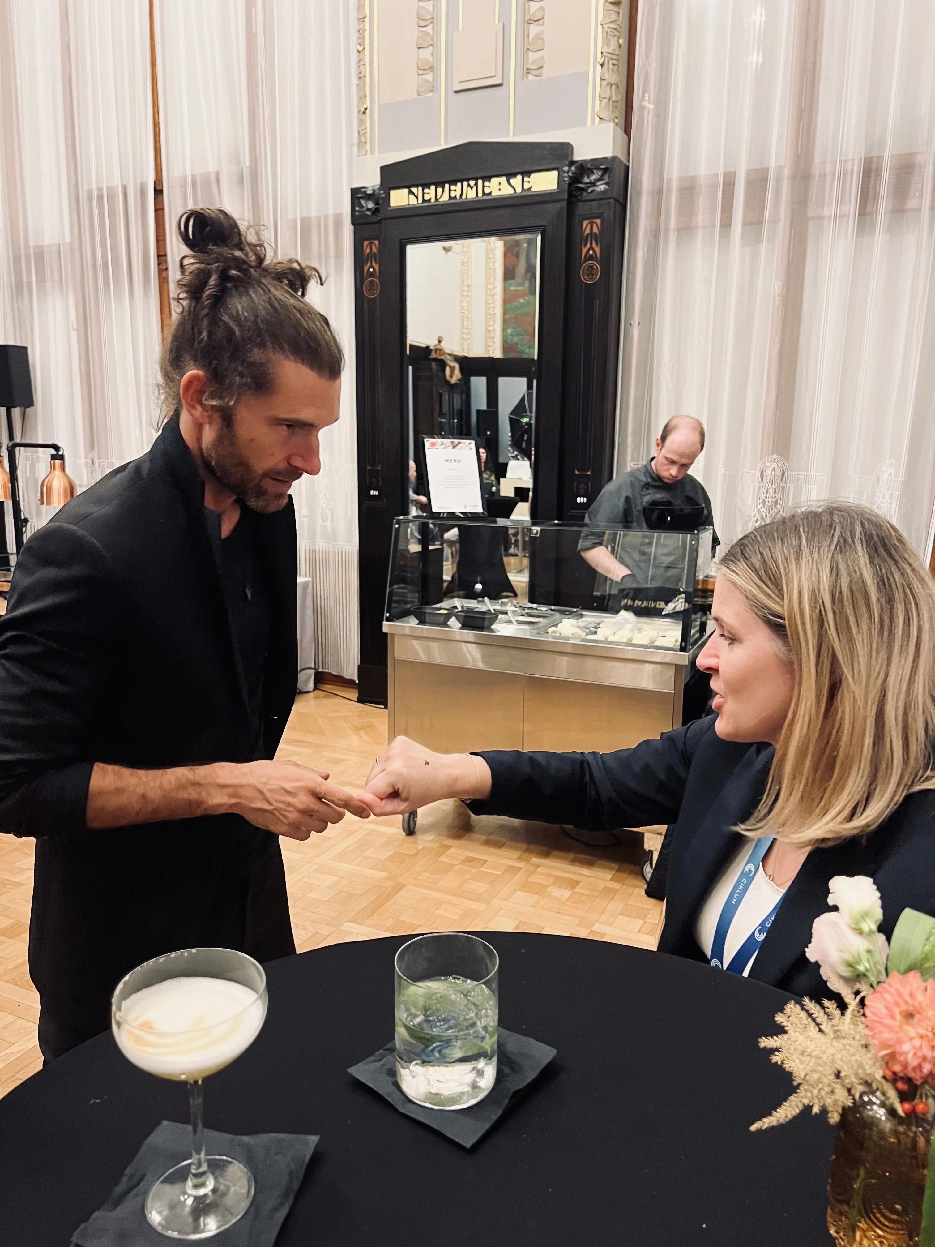 Mikromagie pro účastníky kongresu.