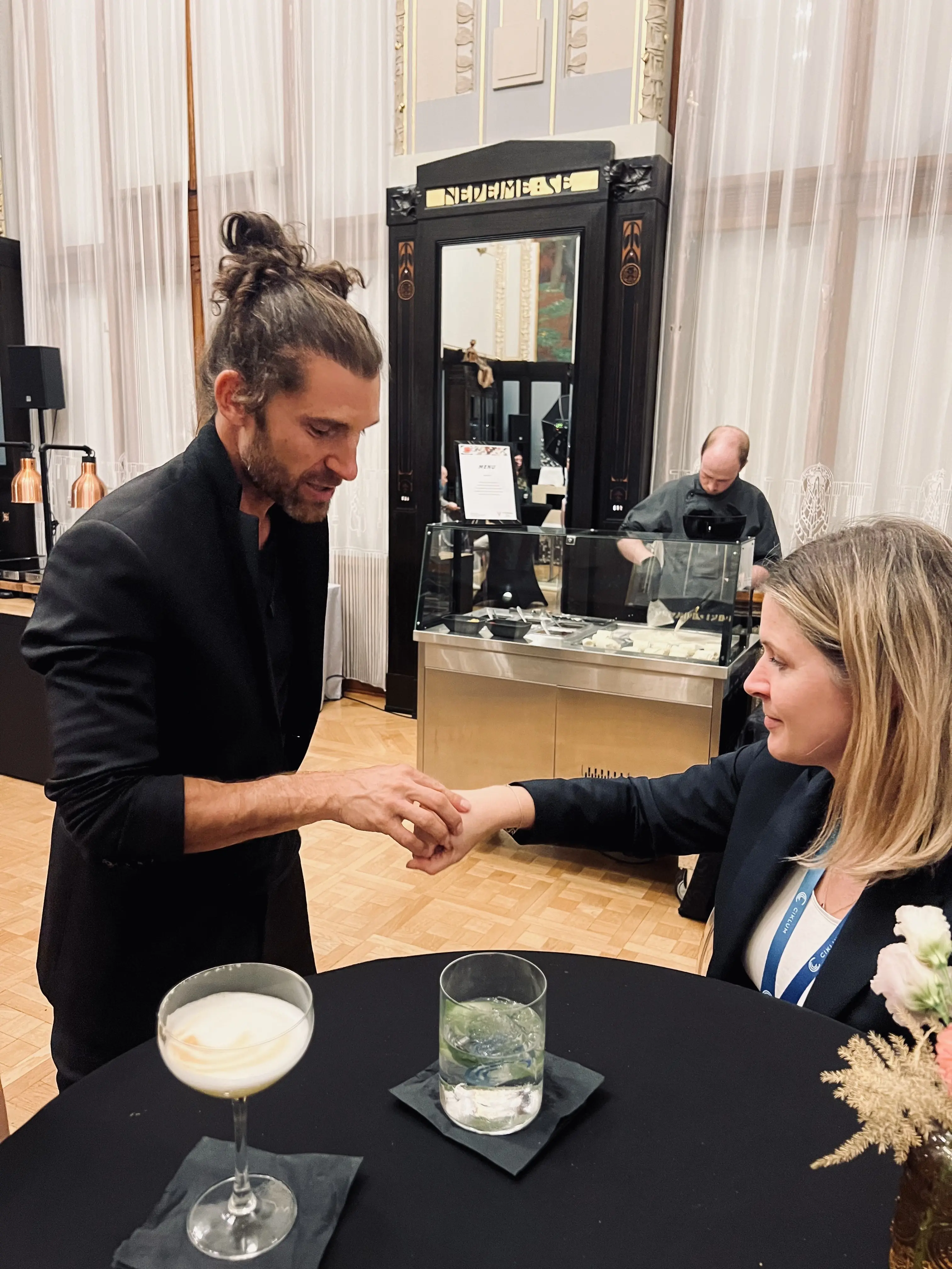 Mikromagie pro účastníky kongresu.