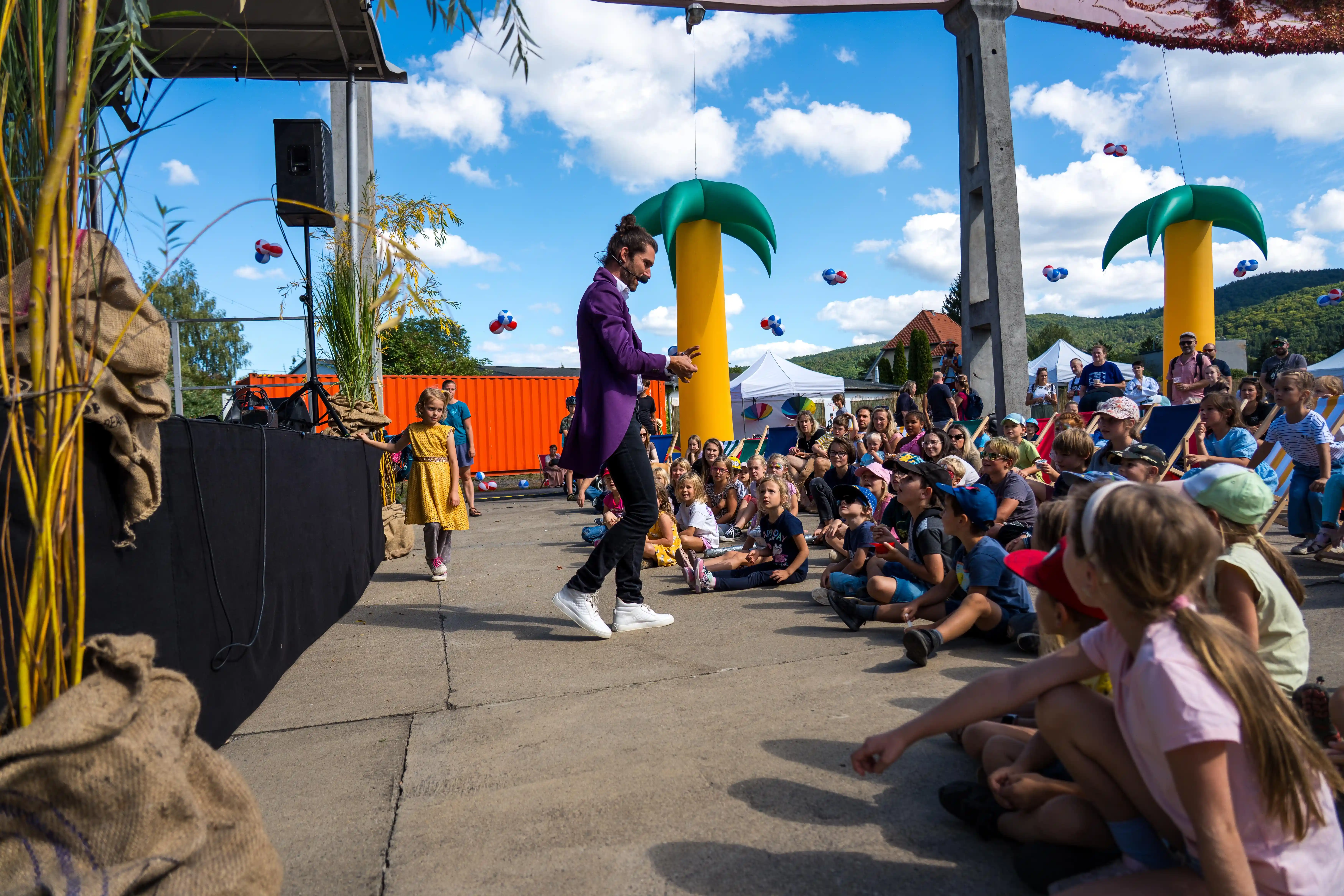 Řevnické léto, kouzelník pro děti