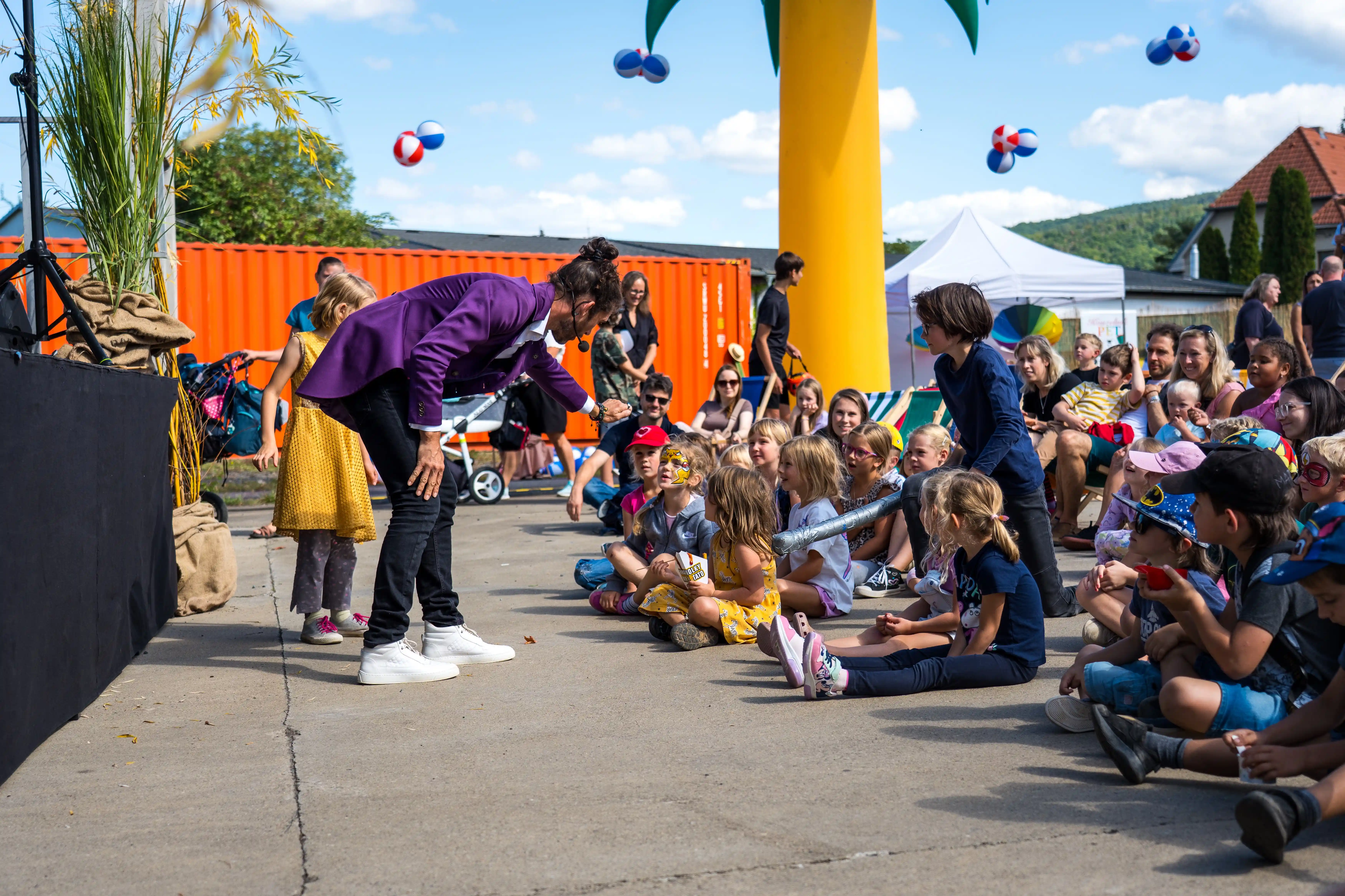 Řevnické léto, kouzelník pro děti