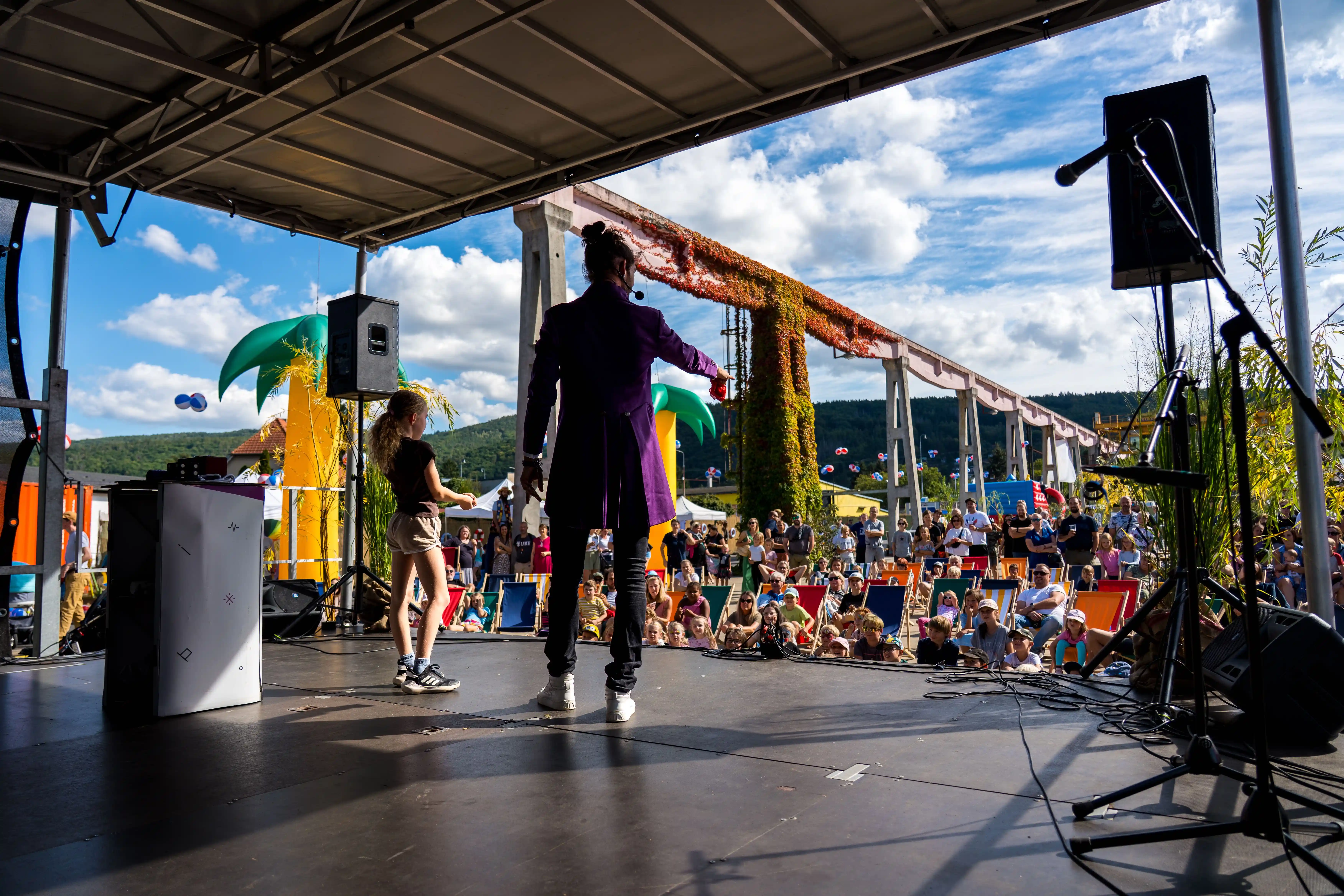 Řevnické léto, kouzelník pro děti