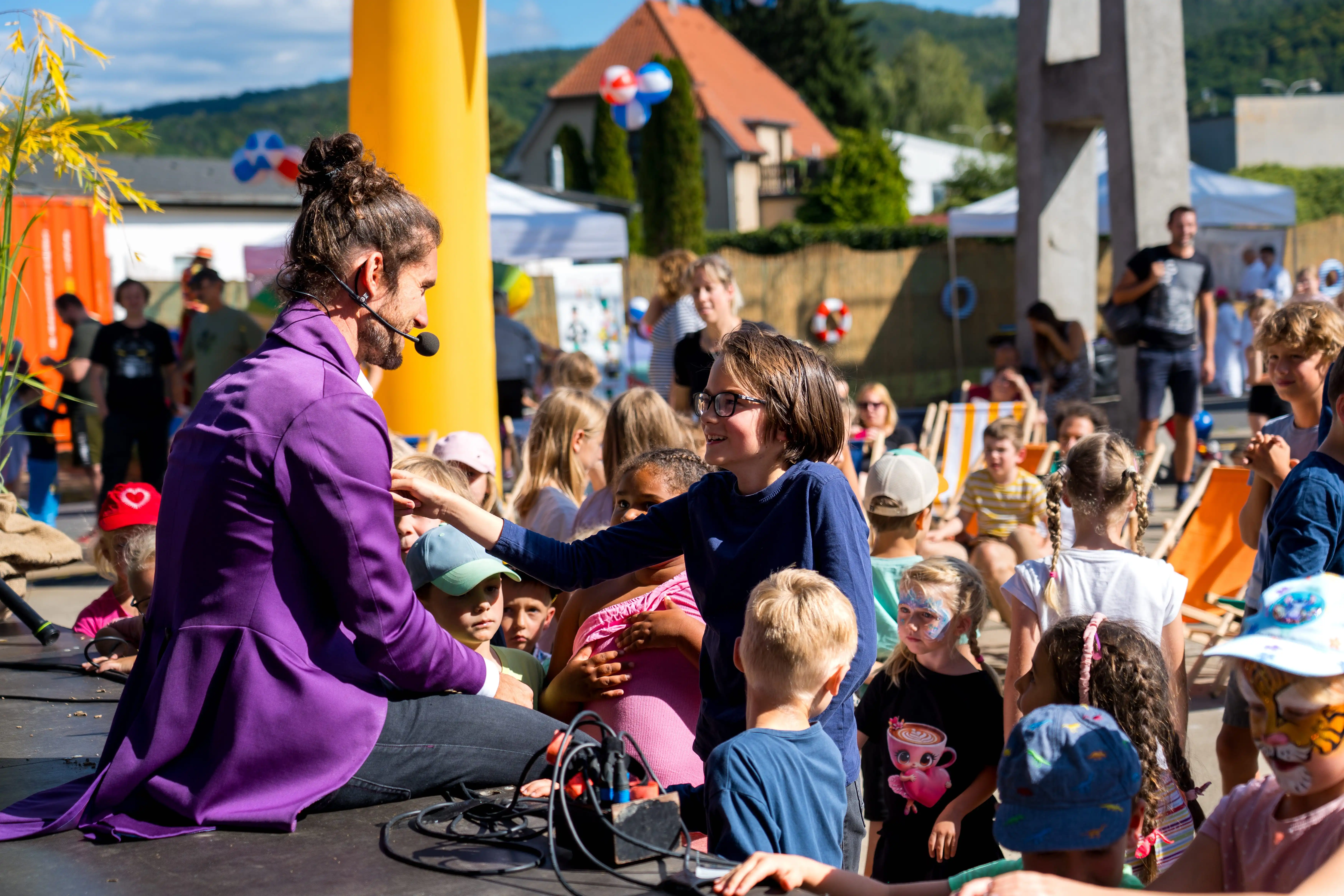 Řevnické léto, kouzelník pro děti