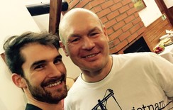 fotka s oslavencem 60. narozenin