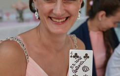 podepsaná karta, kouzelník Martin Kellman